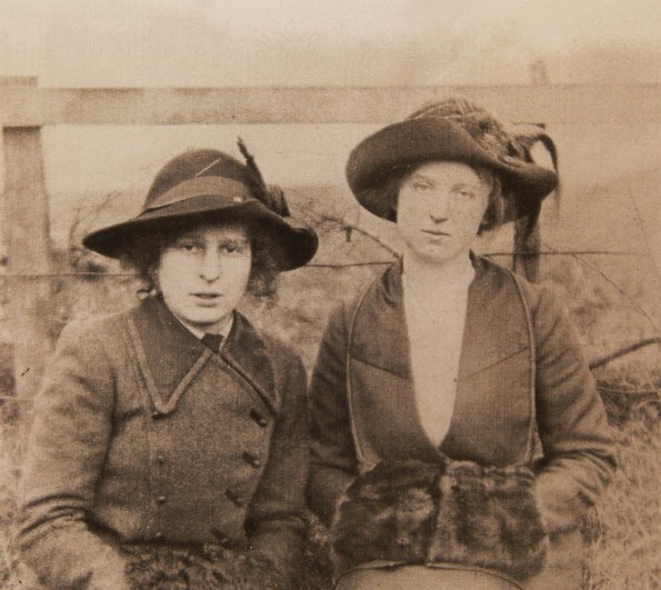 BAMLETT SISTERS: Margaret and Elizabeth, of The Poplars, Haughton. They lost their brothers in the First World War, and Margaret’s husband