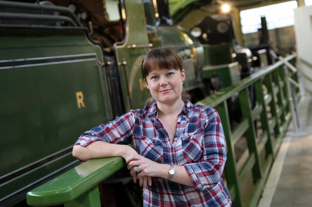 CURATOR: Head of Steam museum curator Leona White-Hannant. Picture: TOM BANKS