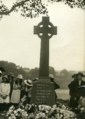 IN MEMORY: Bishop Middleham war memorial dedication service in 1921