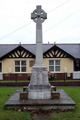 REMEMBERED: West Cornforth war memorial. Picture: DAVID WOOD