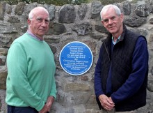 Project co-ordinator Colin Brammer and Dalton-le-Dale Local History Society chairman Gerald Gustard. Picture: GAVIN ENGELBRECHT