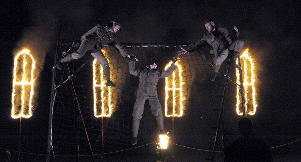 POIGNANT DRAMA: Image from Homecoming when it was performed in Stockton earlier this year