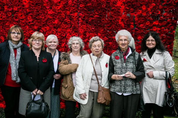 SUPPORT: There has been a great deal of support for the poppy project in West Cornforth and further afield Picture: SARAH CALDECOTT
