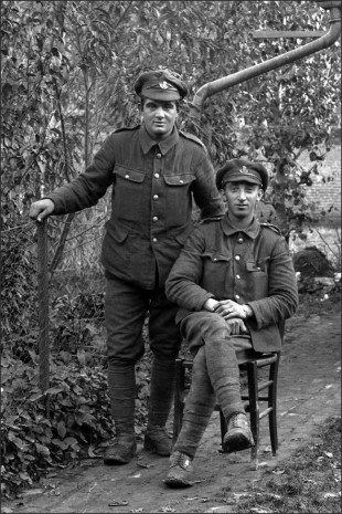 UNKNOWN SOLDIERS: Some of the pictures of mystery DLI soldiers taken during the  Battle of the Somme. Photograph courtesy of John Lichfield, Alfred Dupire, Bernard Gardin, Dominique Zanardi and Joel Scribe