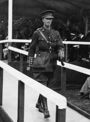 Archie White after receiving his VC from the King at Hyde Park in 1917 Picture: Atlantic/Robert Hamilton/Victoria Cross Heroes of World War One