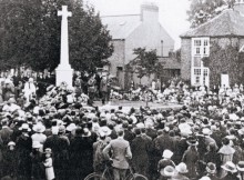 HISTORIC EVENT: The unveiling of Northallerton War Memorial on August 6, 1921. It originally commemorated the 98 men from the town who had fallen in the First World War.